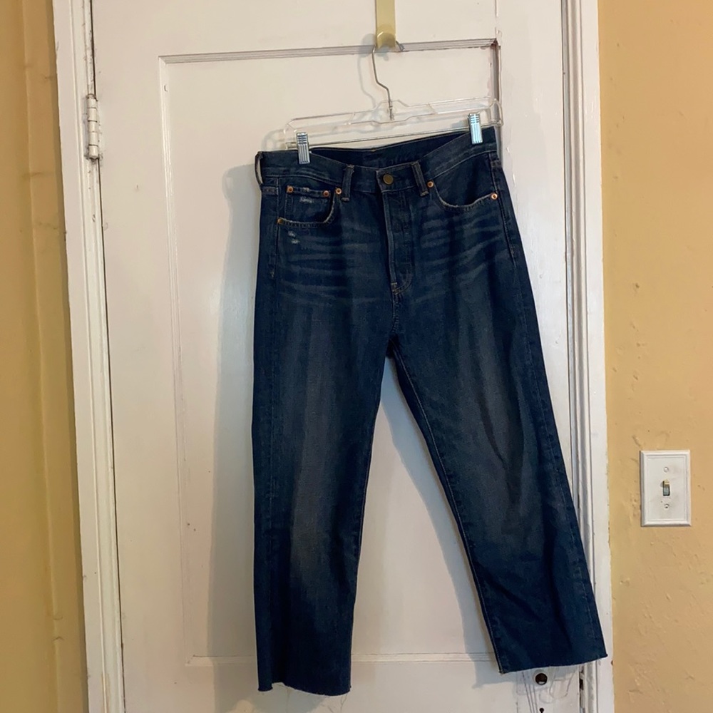 Gap Boyfriend Mid rise jeans. Size 27 / 4s.